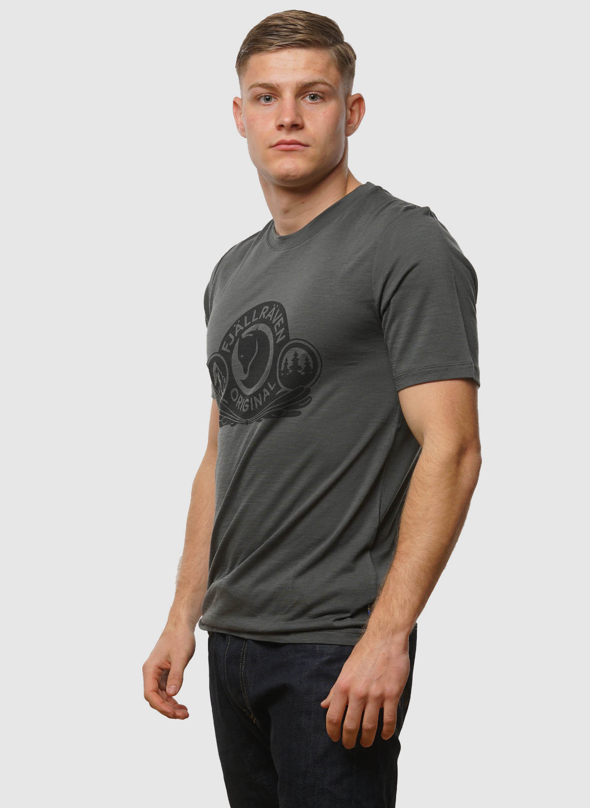 Abisko Wool Classic T-Shirt - Basalt