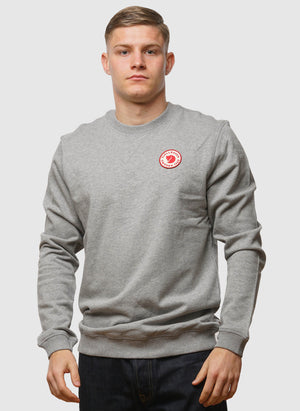 1960 Logo Badge Sweatshirt - Grey Melange
