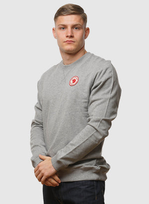1960 Logo Badge Sweatshirt - Grey Melange