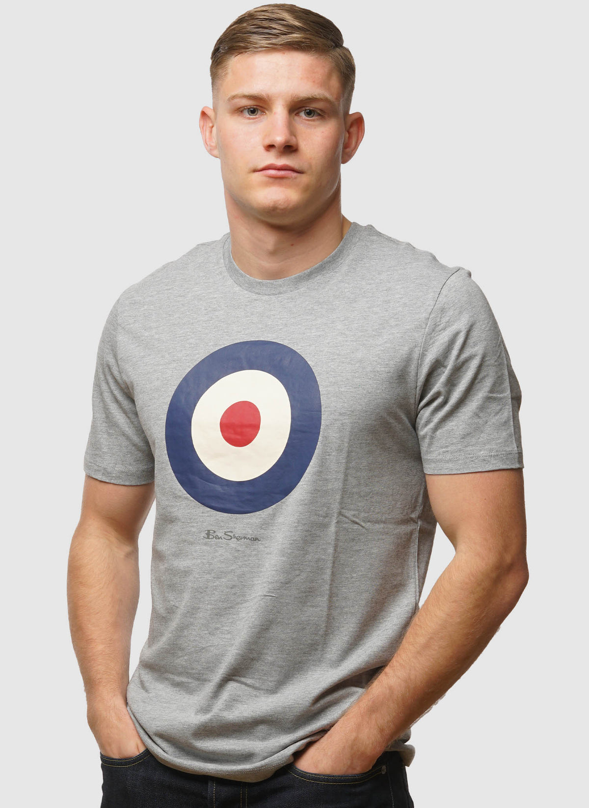 Signature Target T-Shirt - Grey