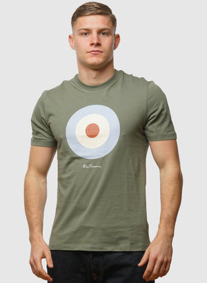 Signature Target T-Shirt - Pale Khaki