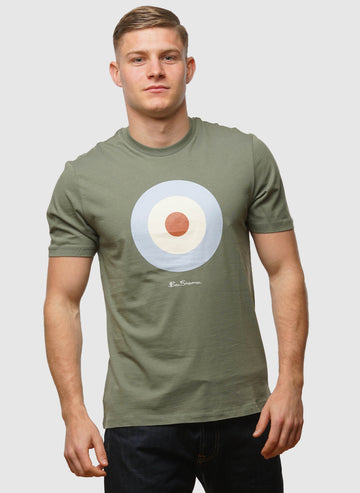Signature Target T-Shirt - Pale Khaki