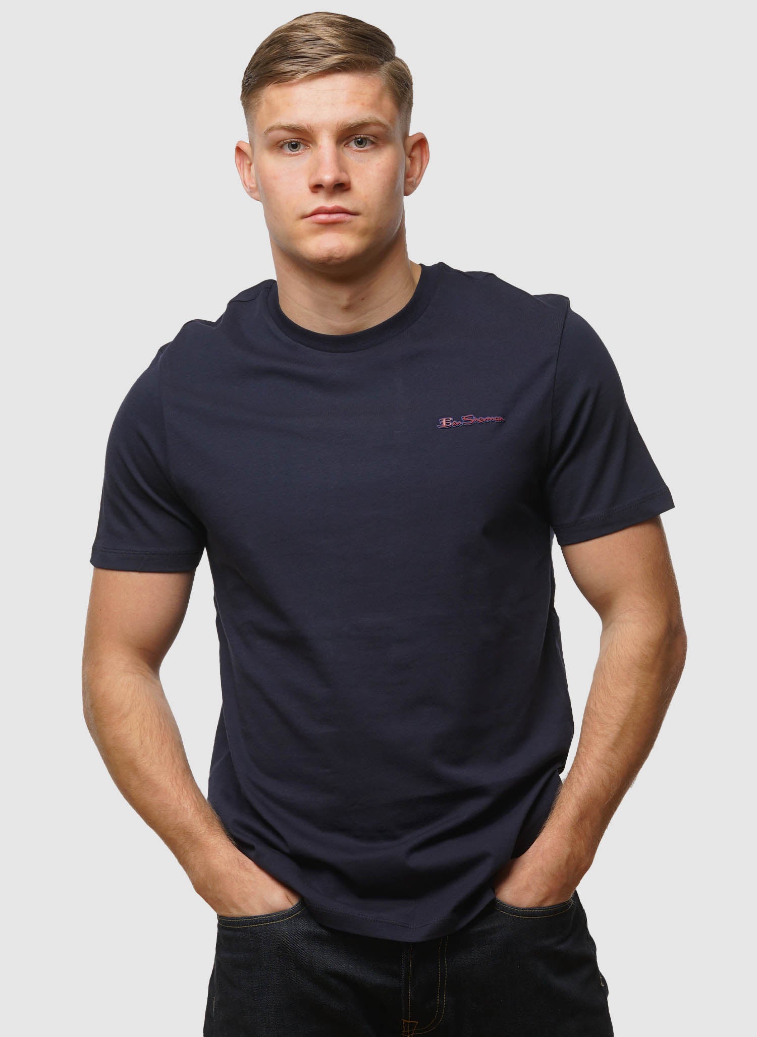 Signature Logo T-Shirt - Dark Navy