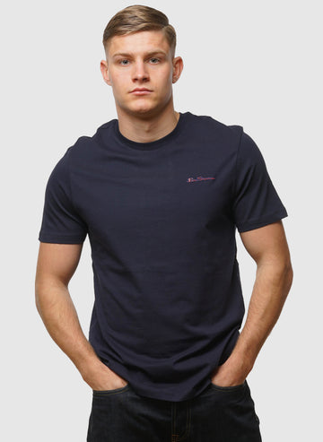 Signature Logo T-Shirt - Dark Navy