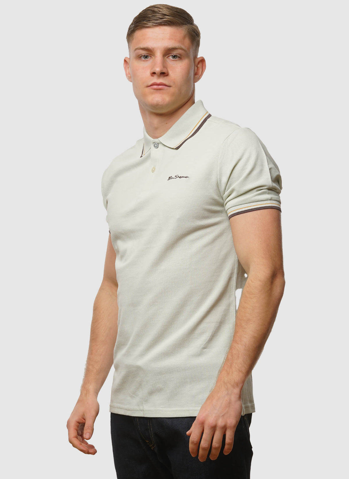 Signature Pique Polo - Light Green