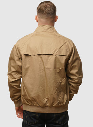 Signature Harrington Jacket - Sand