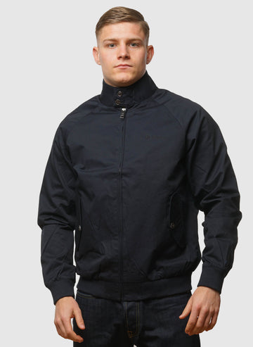 Signature Harrington Jacket - Dark Navy