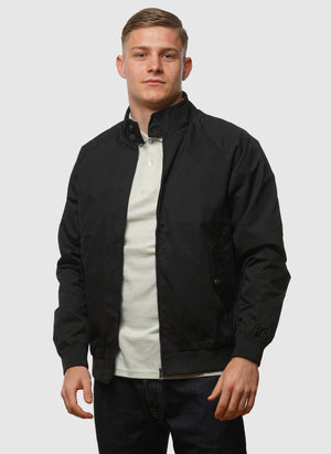 Signature Harrington Jacket - Black