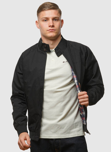 Signature Harrington Jacket - Black