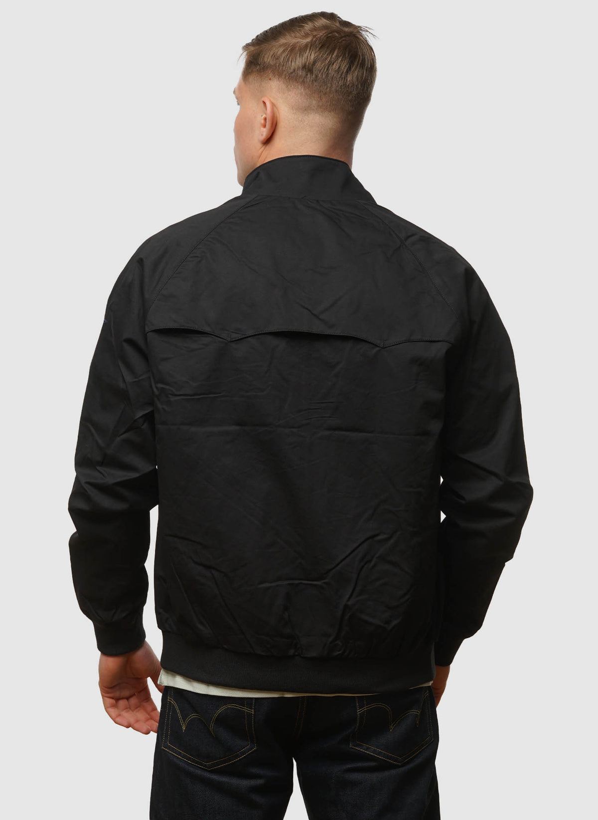 Signature Harrington Jacket - Black