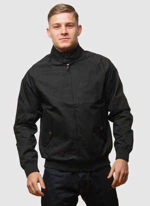 Signature Harrington Jacket - Black
