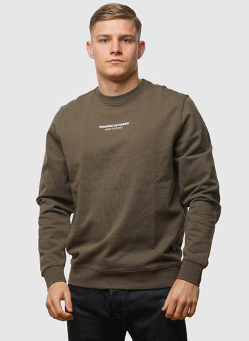 Raval Sweatshirt - Castle Green/Ghost