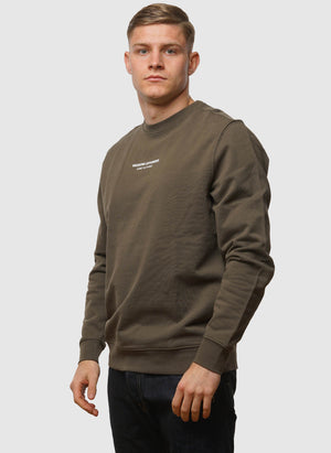Raval Sweatshirt - Castle Green/Ghost