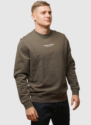 Raval Sweatshirt - Castle Green/Ghost