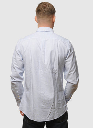 Stripe Oxford Shirt - Sky Blue