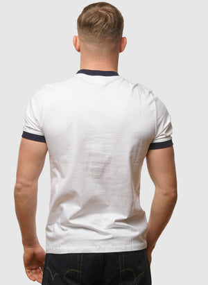 Super MK2 T-Shirt - White/Adrenaline Rush