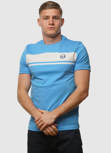 Master T-Shirt - Azure Blue/Gardenia