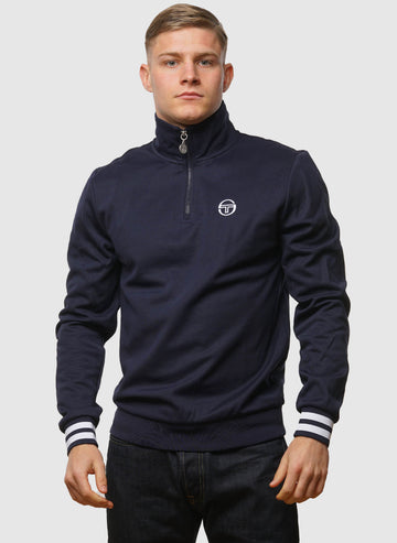 New Iceberg Crewneck - Maritime Blue/White