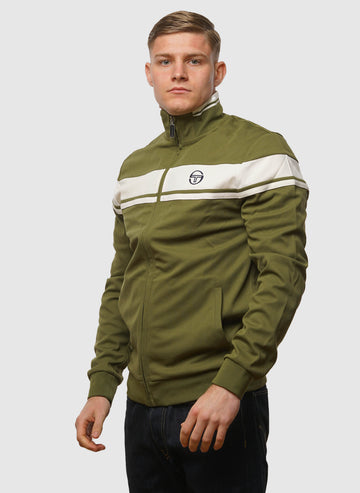 Damarindo Track Top - Sphagnum/Gardenia