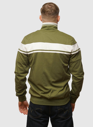 Damarindo Track Top - Sphagnum/Gardenia