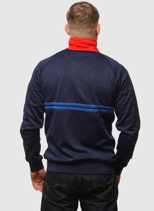 Dallas Track Top - Martime Blue/Adrenaline Rush/Nautical Blue