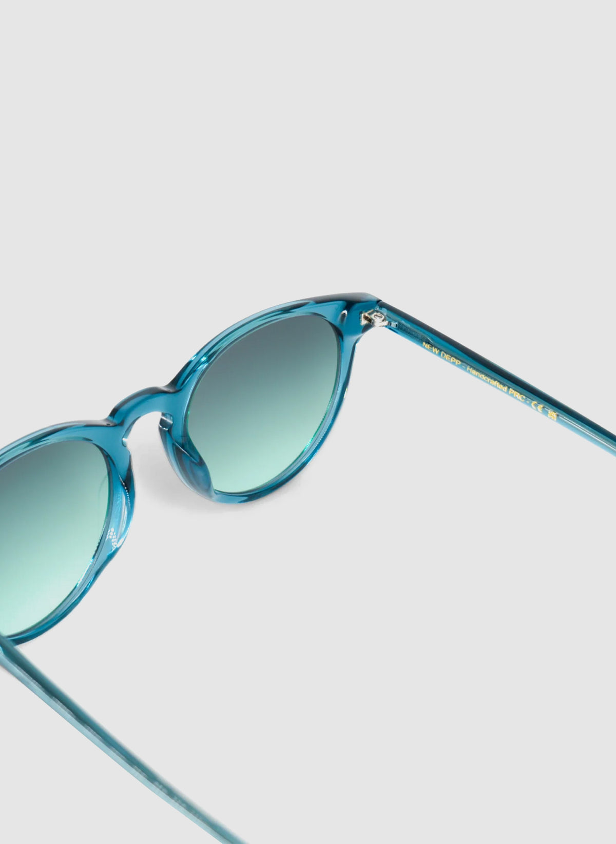 New Depp Sunglasses - Turquoise/Gradient Green
