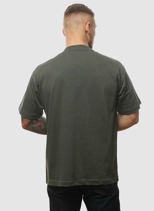 Simon Loose Large N T-Shirt - Spruce Green