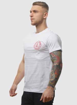 DMWU BP T-Shirt - White/Red