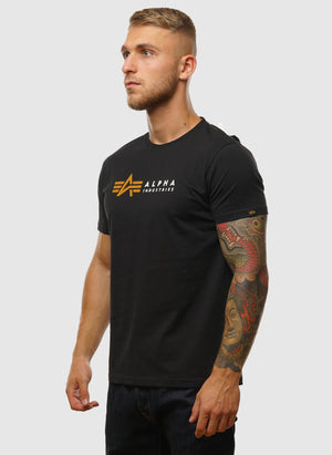 Alpha Label T-Shirt - Black