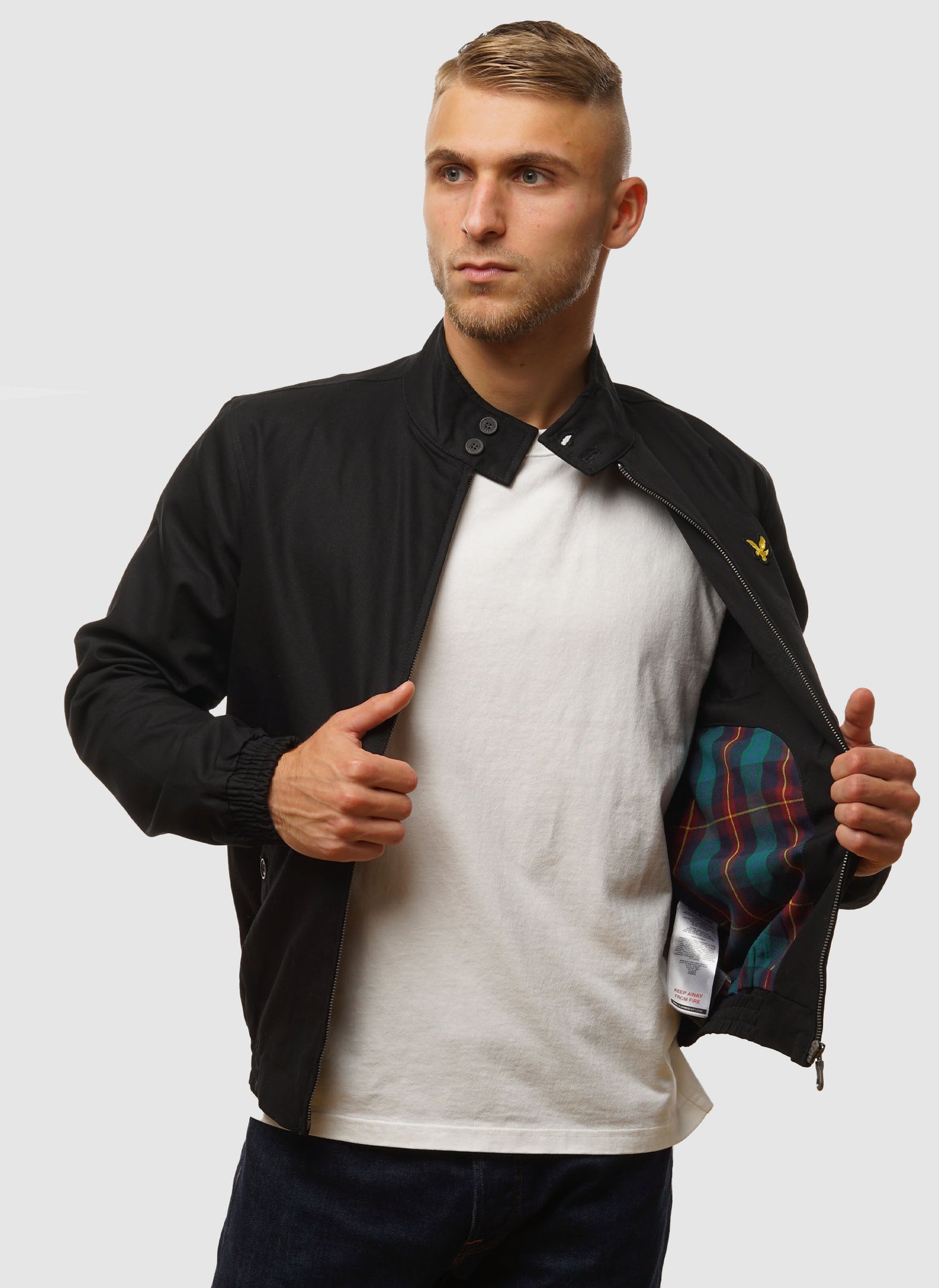 Harrington Jacket - Jet Black