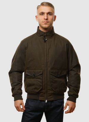 Waxed Wool G9 AF Pocket - Deep Moss