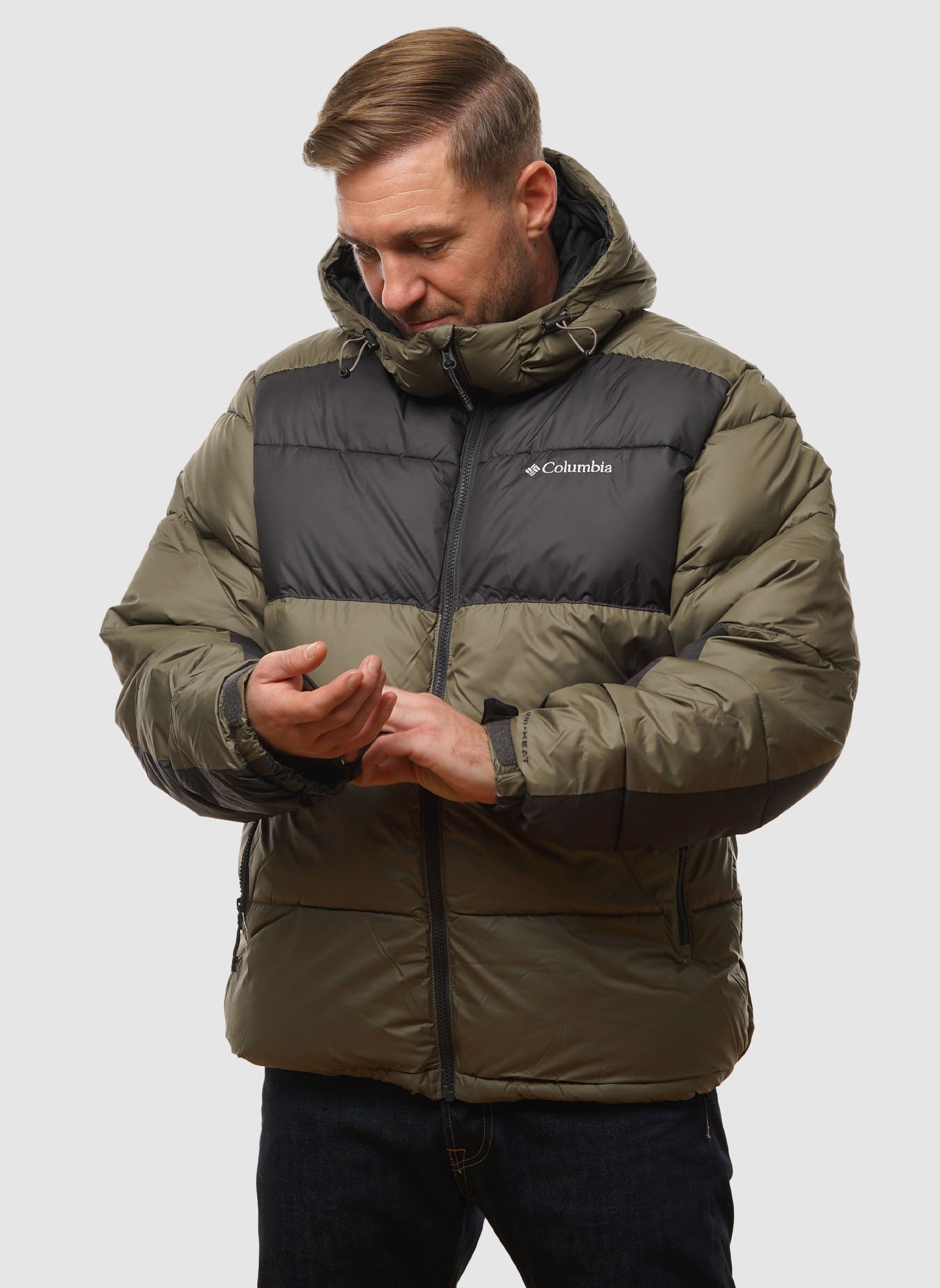 Pike Lake II Hooded Jacket - Stone Green