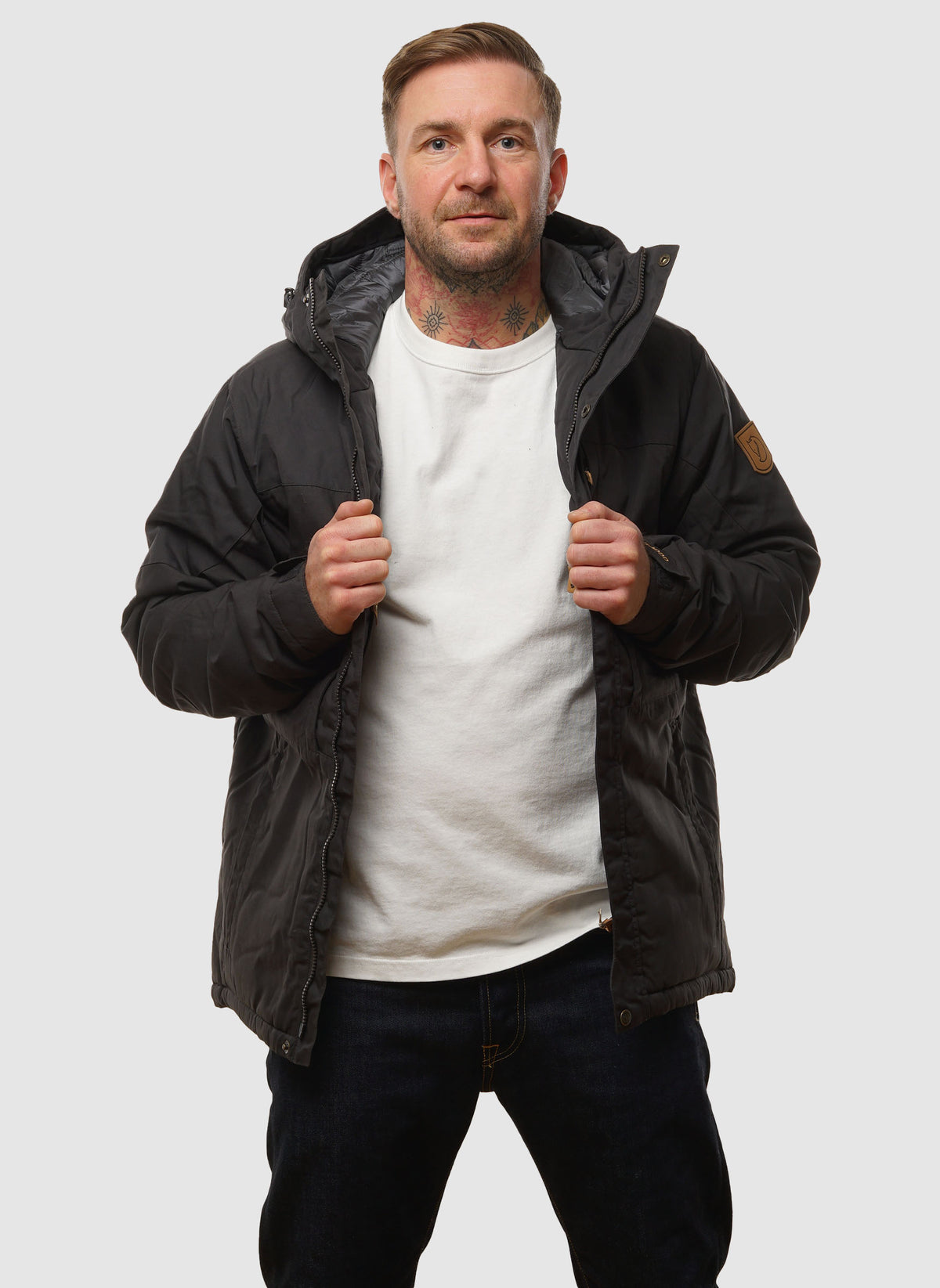Skogsö Padded Jacket - Dark Grey
