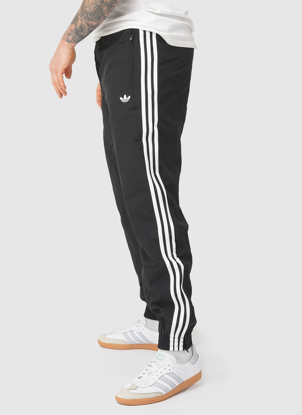 Woven Firebird Trackpant - Black