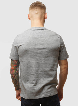 Plain T-Shirt - Mid Grey Marl