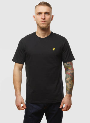 Plain T-Shirt - Jet Black