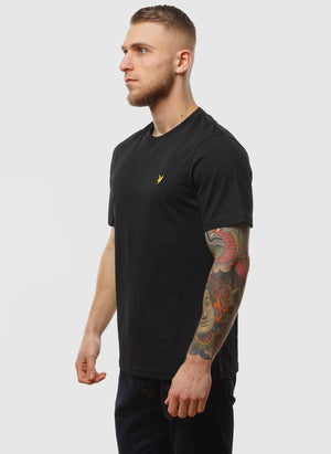 Plain T-Shirt - Jet Black