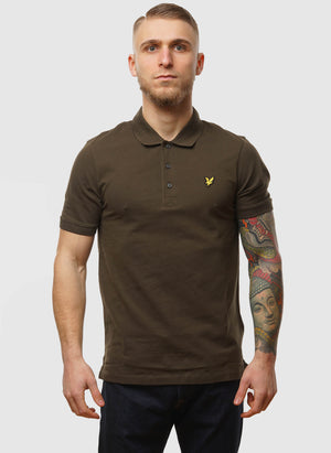 Plain Poloshirt - Olive