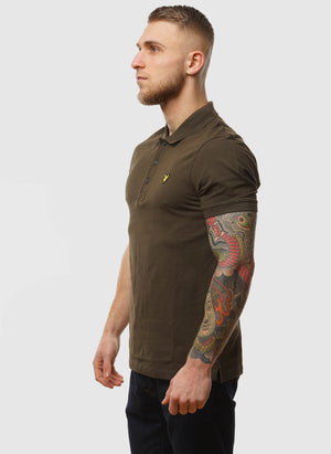Plain Poloshirt - Olive