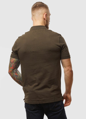Plain Poloshirt - Olive