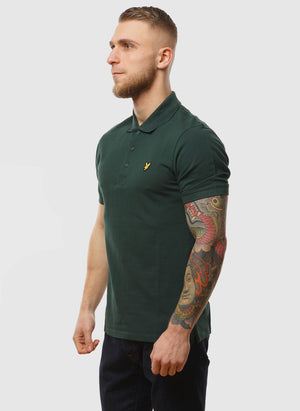 Plain Poloshirt - Dark Green