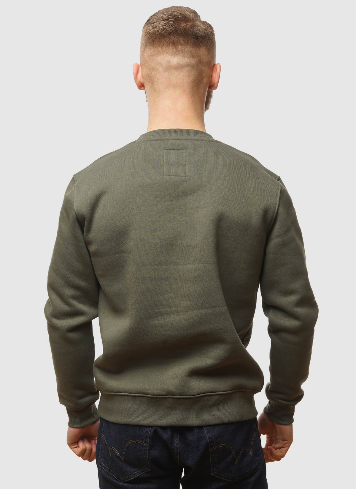 Basic Sweatshirt - Dark Olive