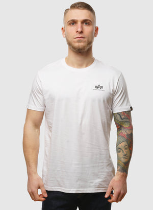 Backprint Camo T-Shirt - White/Black Camo