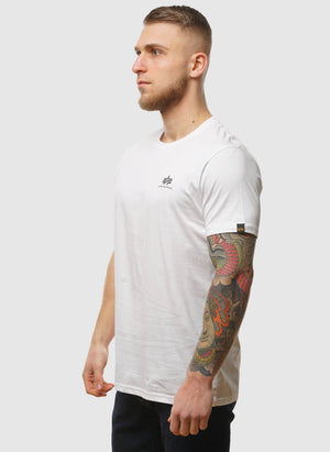 Backprint Camo T-Shirt - White/Black Camo