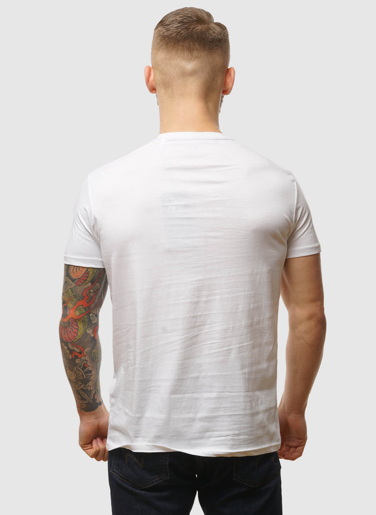 Basic Medium Logo T-Shirt - White