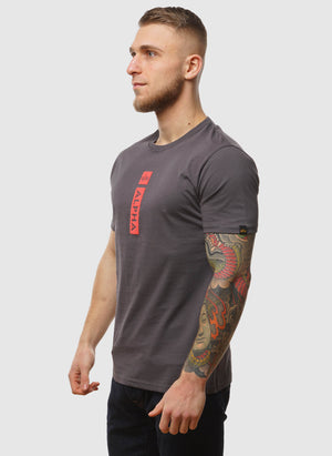 Puff Print T-Shirt - Vintage Grey