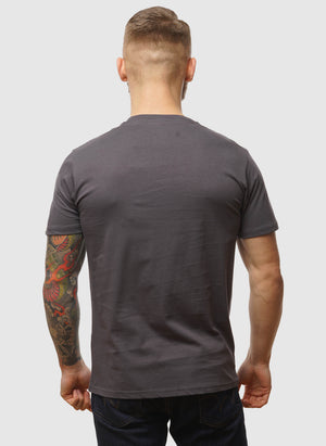 Puff Print T-Shirt - Vintage Grey