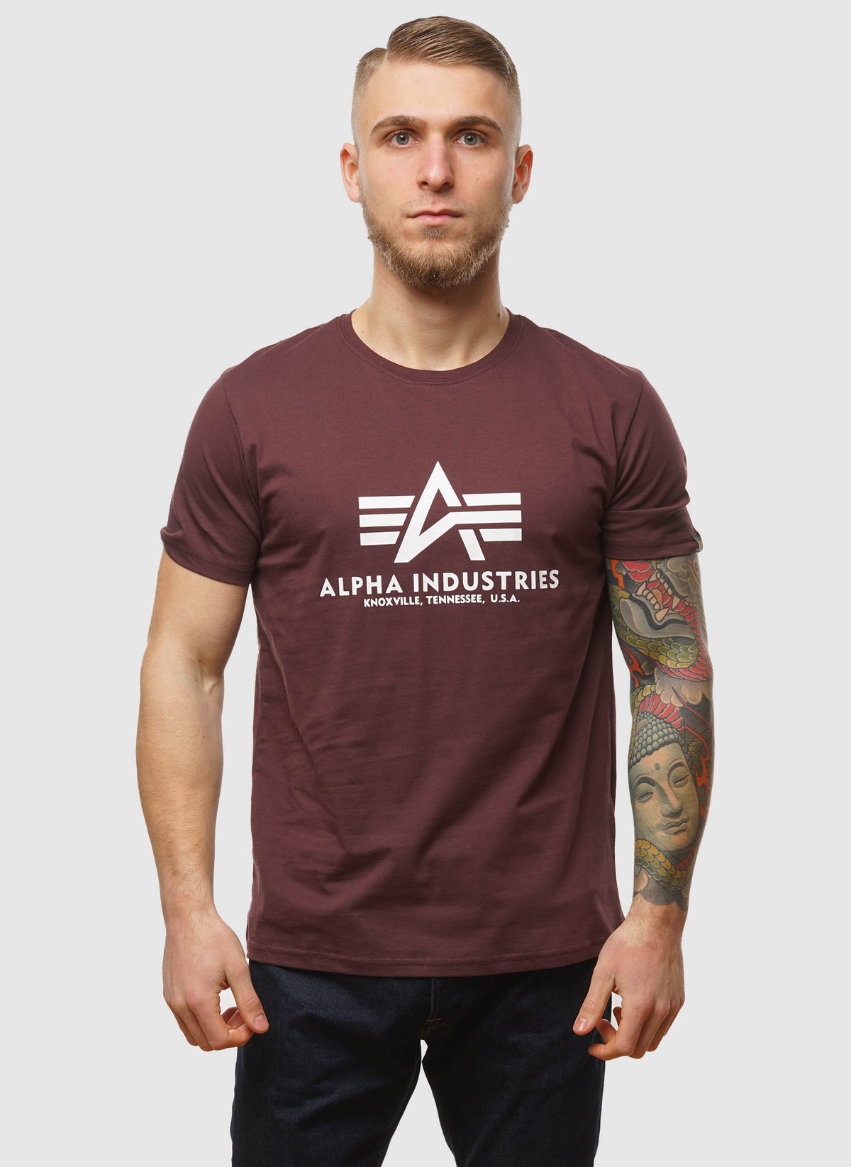 Basic T-Shirt - Deep Maroon