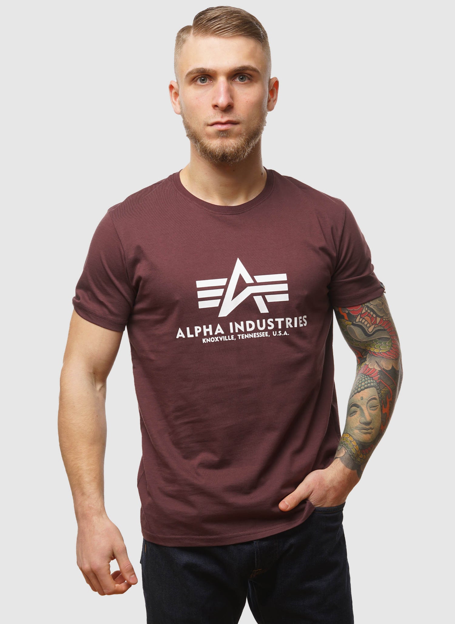 Basic T-Shirt - Deep Maroon