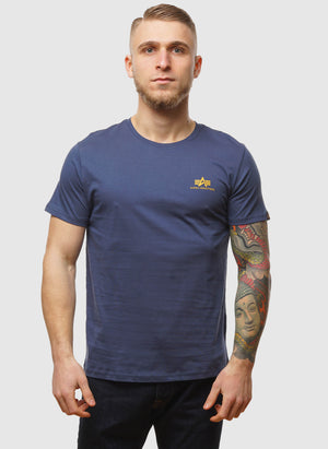 Basic Small Logo T-Shirt - New Navy
